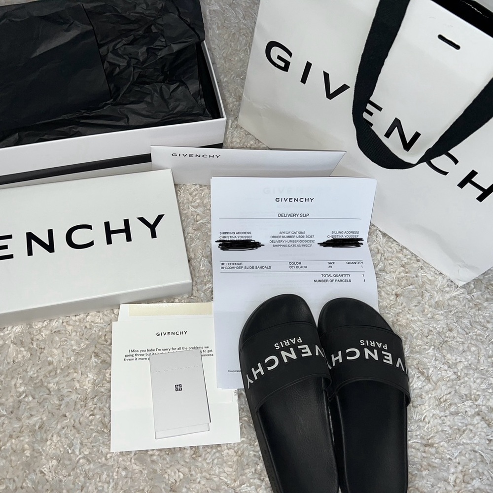 Authentic Givenchy Slides Size 39. - image 5
